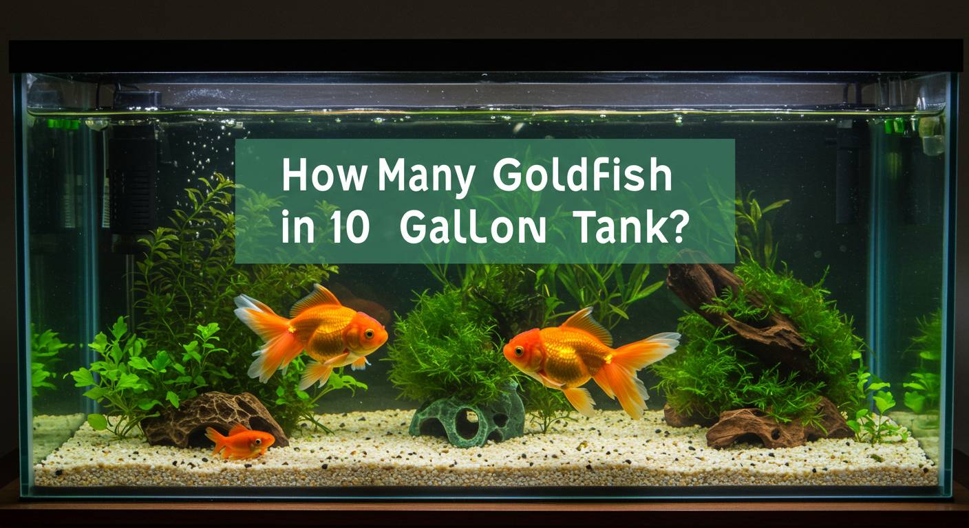 How Many Goldfish in a 10-Gallon Tank