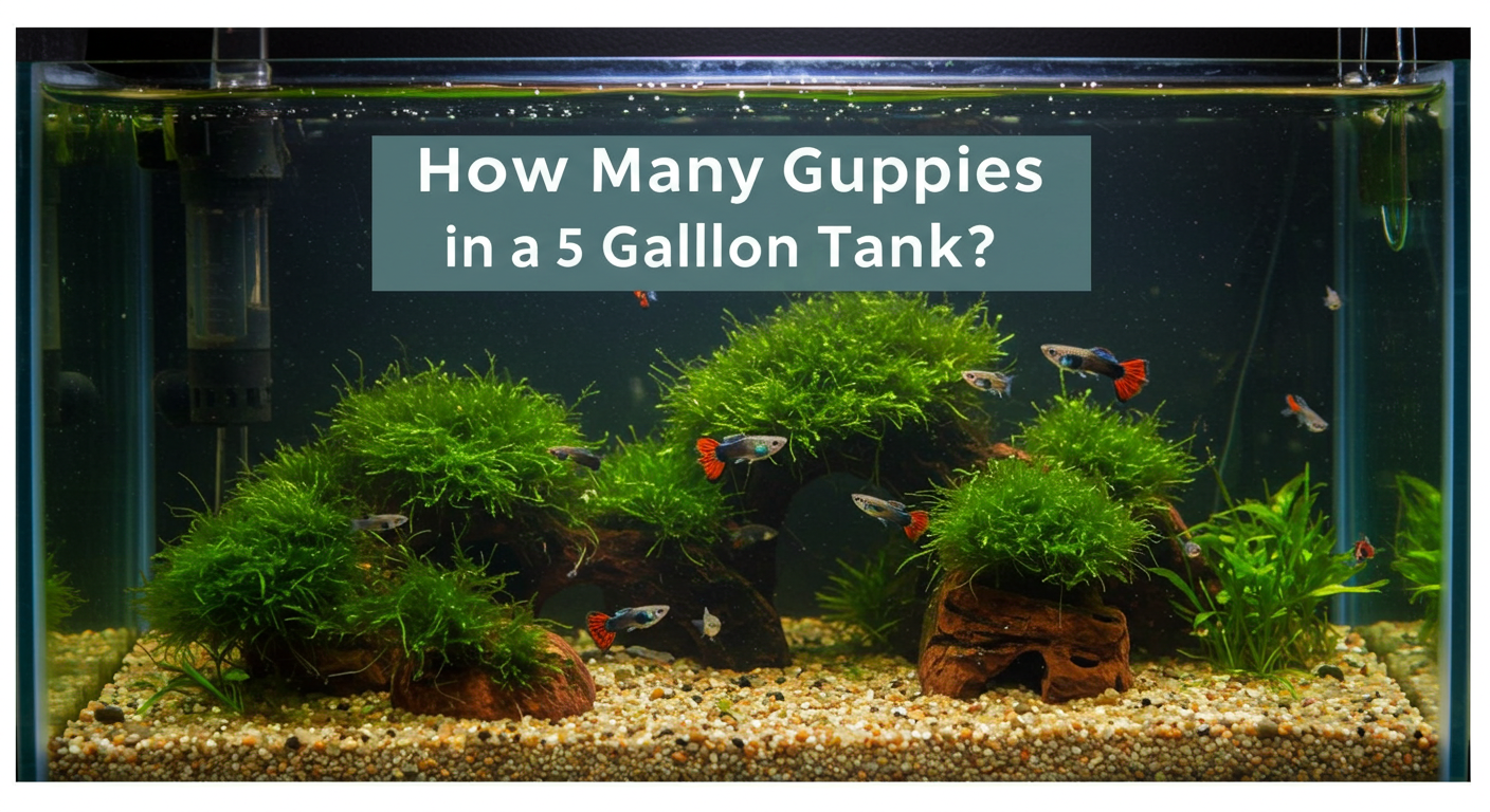 How Many Guppies in a 5 Gallon Tank