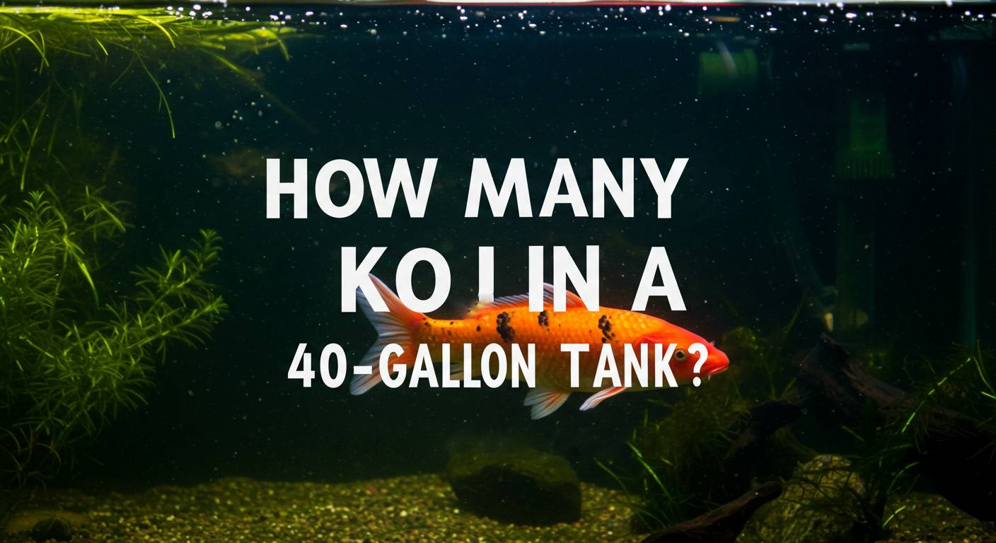 How Many Koi in a 40 Gallon Tank