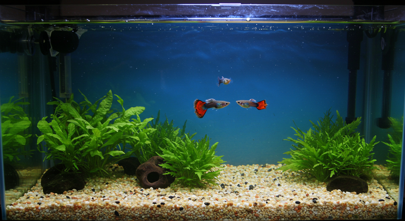 How Many Guppies in a 2.5 Gallon Tank
